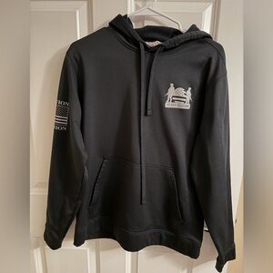 Soldier Solutions Operation Companion size medium black pullover hoodie